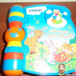 Говорящая книжечка на французском языке фирмы Vtech