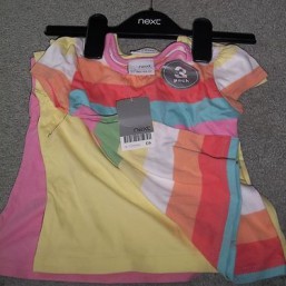 Футболки NEXT на девочку - 9-12 месяцев (до 11 кг)