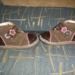 Кожаные ботиночки деми р. 23