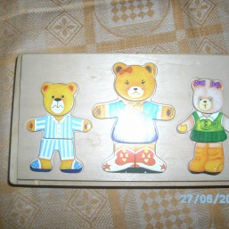 пазлы мишки