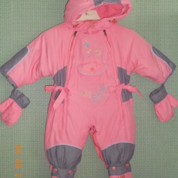 зимний комбинезон-трансформер для девочки