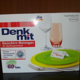 Таблетки для посудомойки, DenkMit, W5; 30, 40, 60шт АКЦИЯ!!