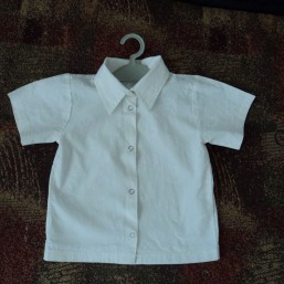 рубашка белая на годик