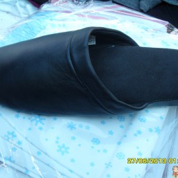 Органик--качество вашей жизни!!!Мужские тапочки кожаные Р 44-45