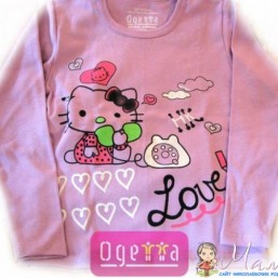 Футболка с длинным рукавом для девочки