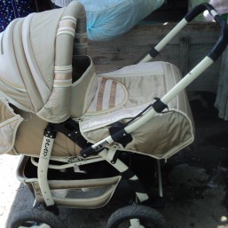 Коляска трансформер: зима-лето, полная комплектация