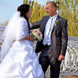 Свадебное платье напркат