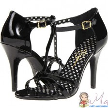 Босоножки натур. лак. кожа Jessica Simpson Praline черные 38 размер 