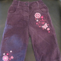 Штанишки на девочку 6-12 мес