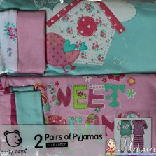 Пижамки малышам набор 2комплекта 