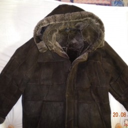 дубленка для малчика 10-11лет