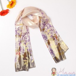 Золотые шёлковые шарфы- Не как у всех