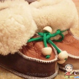 Чуни-пинетки детские,двойные,из овечьей шерсти+подарок