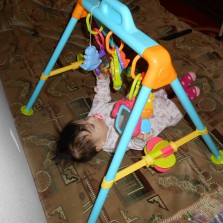 Развивающий игровой турник!