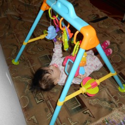 Развивающий игровой турник!