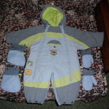 зимний костюм-конверт