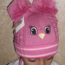 Шапочка птичка размер 47-50 цвет. ассорти