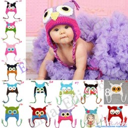 В НАЛИЧИИ!!! ЗАБАВНАЯ ДЕТСКАЯ ТЕПЛАЯ ШАПКА СОВА ДЛЯ ЛЮБИМЫХ ДЕТОК