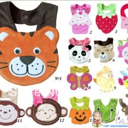 НОВЫЕ ЯРКИЙ МАХРОВЫЙ СЛЮНЯВЧИК НАГРУДНИК CARTERS, Америка