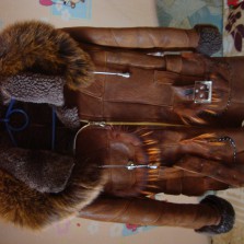 дубленка дев. кожа