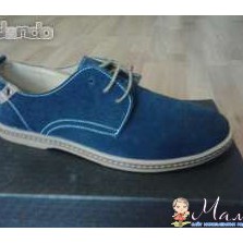 Туфли замшевые мужские