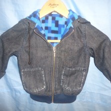 костюм джинсовый утепленный 