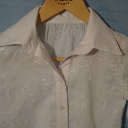 блузки в школу белые 