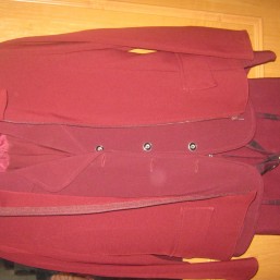 бордовая школьная форма