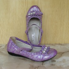 Туфли сиреневые р.32