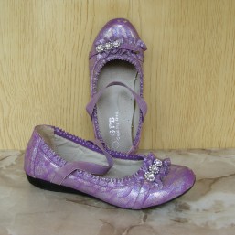 Туфли сиреневые р.32