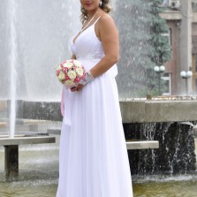 платье на свадьбу или выпускнои