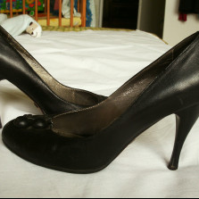 Кожаные туфли, размер 36-37