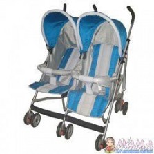 Коляска-трость для двойни Geoby