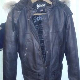 кожанная зимняя куртка Schott NYC США