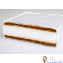 Матрац для кроватки Twins кокос+поролон+кокос 120*60