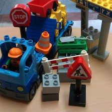 лего дупло строительство дорог