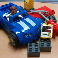 лего дупло заправочная станция