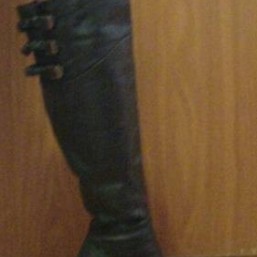 Сапоги 37р зима кожа на меху из Москвы, фирма испнская