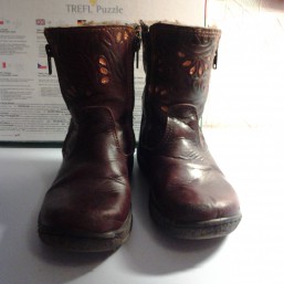 САПОЖКИ  ЗИМНИЕ  р. 29 кожа 
