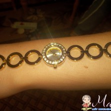 Часы с кристаллами Сваровски 