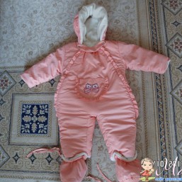 зимний комбинезон для девочки