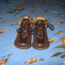 Итальянские демисезонные ботинки р. 22