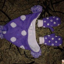 Шапочка+варежки