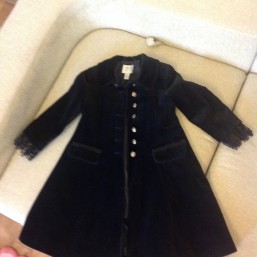 Велюровый плащ NEXT для девочки 4-5 лет