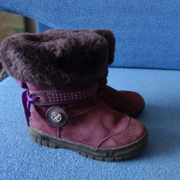 Сапоги замшевые зимние BUDDY DOG р. 27