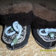 Новые пинетки на овчине