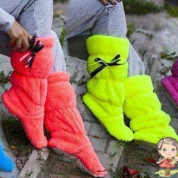 Махровые сапожки