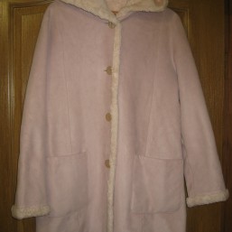 дубленка женская по колено