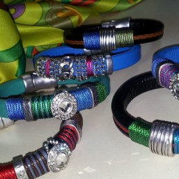 Стильные браслеты, кожа. Новинка. Большой выбор