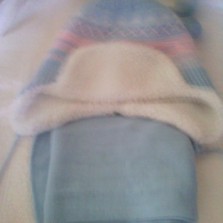 Шапочка зимняя с шарфиком